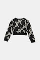 Παιδικό πουλόβερ Pinko Up F4PIJGJP019 μαύρο AW24