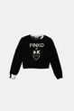 Pinko Up pulover copii cu modele negru F4PIJGJP087