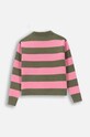 Coccodrillo sweter dziecięcy ZC4172102MGJ różowy AW24