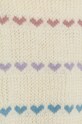 Fete United Colors of Benetton pulover pentru copii din amestec de lana 1076Q106V.G.Seasonal bej