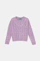 Детский свитер United Colors of Benetton остальные фиолетовой 16CLG100O.P.Seasonal