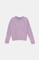 Детский свитер United Colors of Benetton остальные фиолетовой 16CLG100O.P.Seasonal