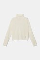 Dětský svetr s příměsí vlny United Colors of Benetton s příměsí vlny béžová 106WC200G.G.Seasonal