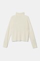 United Colors of Benetton pulover pentru copii din amestec de lana 106WC200G.G.Seasonal bej AW24