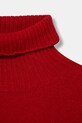 Dziewczynka United Colors of Benetton sweter z domieszką wełny dziecięcy 106WC200G.G.Seasonal czerwony