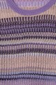 United Colors of Benetton sweter z domieszką wełny dziecięcy 116QQ107L.G.Seasonal fioletowy AW24