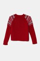 Детский свитер с примесью шерсти United Colors of Benetton 1176Q107K.G.Seasonal красный AW24