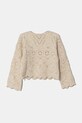 Детский свитер с примесью шерсти United Colors of Benetton 1255C107F.G.Seasonal бежевый AW24