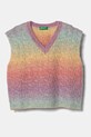 Дитячий светр United Colors of Benetton з додаванням вовни барвистий 18N3C400K.G.Seasonal