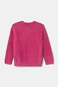 United Colors of Benetton pulover copii 19BAG100Q.P.Seasonal roz AW24