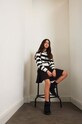 Дитячий светр Patrizia Pepe K202 чорний 7K0048