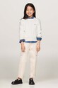 Tommy Hilfiger sweter bawełniany dziecięcy KG0KG08547.9BYH.128.176 beżowy