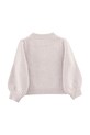 Dziewczynka Donsje sweter wełniany niemowlęcy Denna Merino Wool Sweater Cat 4090702.56.92 różowy