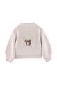 Donsje pulover de lână pentru copii Denna Merino Wool Sweater Cat 4090702.98.128 roz AW24