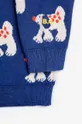 Bobo Choses cardigan din bumbac pentru bebeluși Fairy Dog 224AB088 bleumarin