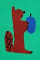 Хлопчик Дитячий светр Bobo Choses Hungry Squirrel 224AC117 зелений