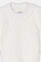 Κοριτσίστικα Παιδικό πουλόβερ από μείγμα μαλλιού Jamiks RIGNOR RIGNOR.Sweterek.JZH391 λευκό