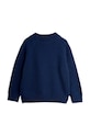 Băieți Mini Rodini pulover pentru copii din amestec de lana Flowers 2472010760 bleumarin