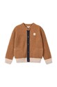 Детский шерстяной кардиган Liewood Tiago Knit Cardigan LW19166 коричневый AW24