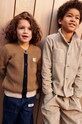 Детский шерстяной кардиган Liewood Tiago Knit Cardigan LW19166