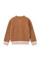 Мальчик Детский шерстяной кардиган Liewood Tiago Knit Cardigan LW19166 коричневый