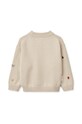 Băieți Liewood pulover copii Orlane Embroidery Knit Jumper LW19159 bej