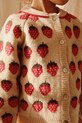 Dětský vlněný kardigan Konges Sløjd BELOU KNIT COLLAR CARDIGAN KS101895