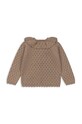Дитячий кардиган Konges Sløjd HOLIDAY KNIT CARDIGAN KS101994 коричневий AW24