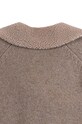 Donsje cardigan de lână pentru bebeluși Nannie Merino Wool Waistcoat maro 4085300.56.92