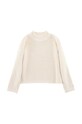 Dětský bavlněný svetr Donsje Liella Sweater 4087300. bílá AW24