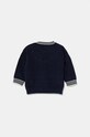 Βρεφικό πουλόβερ από μείγμα μαλλιού United Colors of Benetton 1WUAB1012.W.Seasonal σκούρο μπλε AW24