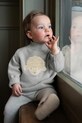 Vlnený detský svetrík Donsje Denn Merino Wool Sweater Lammy vlna sivá 4083504.56.92