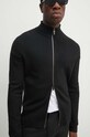 Calvin Klein cardigan negru K10K113040