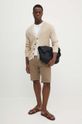 Льняной кардиган Calvin Klein K10K113323 бежевый AW24