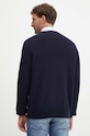 Odzież BOSS sweter z domieszką wełny 50519610 granatowy
