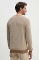 BOSS sweter wełniany 74 % Wełna dziewicza, 26 % Bawełna