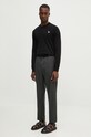 Хлопковый свитер PS Paul Smith M2R.200YZ.L21858 чёрный AW24