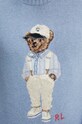 Polo Ralph Lauren sweter bawełniany 710941059 niebieski