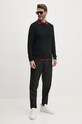 Armani Exchange sweter 6DZM6K.ZM4DZ czarny AW24