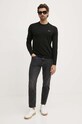 Guess pulover din amestec de lana DANIEL M4YR01.Z3052 negru AW24