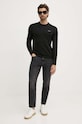 Guess sweter z domieszką wełny DANIEL M4YR01.Z3052 czarny AW24
