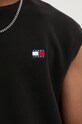 Tommy Jeans kamizelka bawełniana DM0DM19194 czarny