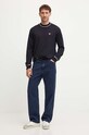 Emporio Armani sweter wełniany 6D1MXH.1MJLZ granatowy AW24
