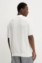 Oblečenie Bavlnené polo tričko Levi's A7294 béžová