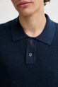 Levi's polo bawełniane A7294 granatowy