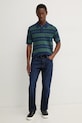 Levi's polo de bumbac A7294 bleumarin SS25