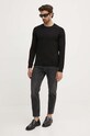 Joop! sweter 30040733 czarny AW24