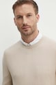 Joop! sweter bawełniany beżowy 30042404
