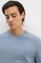 Marc O'Polo sweter z domieszką wełny niebieski 429514460504