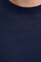 United Colors of Benetton sweter wełniany granatowy 11AHU1056